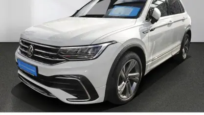 Gebraucht VW Tiguan R-line 150 PS (110 kW) 2024 Pure white SUV