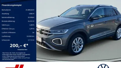 Gebraucht VW T-Roc Style 150 PS (110 kW) 2023 Grau SUV