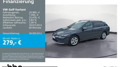 Gebraucht VW Golf VIII Life 150 PS (110 kW) 2025 Kombi