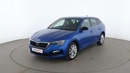Gebraucht Skoda Scala Ambition 2019 Blau Kleinwagen