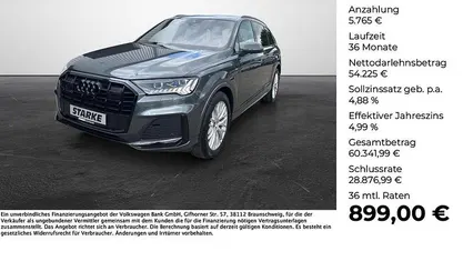 Daytonagrau perleffekt Gebraucht 2021 Audi Q7 S-Line SUV | 59.990 € (Fairer Preis)