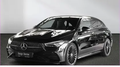 Gebraucht Mercedes CLA180 Shooting Brake AMG 136 PS (100 kW) 2024 Nachtschwarz uni Kombi