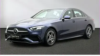 Gebraucht Mercedes C220 AMG line 200 PS (147 kW) 2024 Lack sodalithblau Limousine
