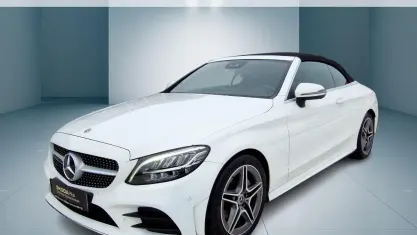 Gebraucht Mercedes C220 194 PS (142 kW) 2020 Polarweiss Cabrio