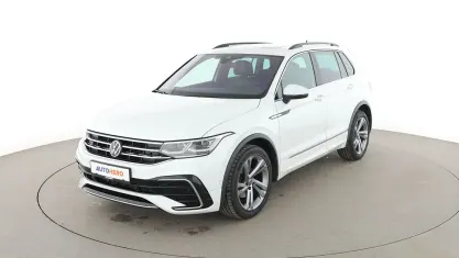 Gebraucht VW Tiguan R-line 150 PS (110 kW) 2020 Weiß SUV