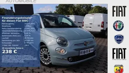 Gebraucht Fiat 500C Dolcevita 71 PS (52 kW) 2022 Gruen Cabrio