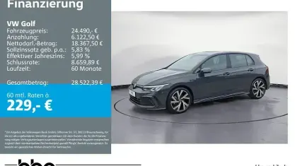 Gebraucht VW Golf VIII R-line 131 PS (96 kW) 2024 Grau Limousine