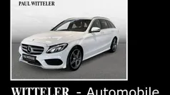 Polarweiß Gebraucht 2017 Mercedes C250 AMG Kombi | 23.990 € (Fairer Preis)