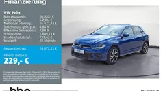 Reef blue metallic Gebraucht 2022 VW Polo R-line Limousine | 20.920 € (Fairer Preis)