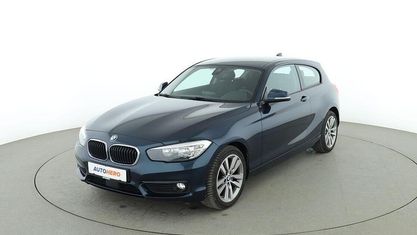 Brugt BMW 118 Advantage 136 HK (100 kW) 2017 Blå Hatchback