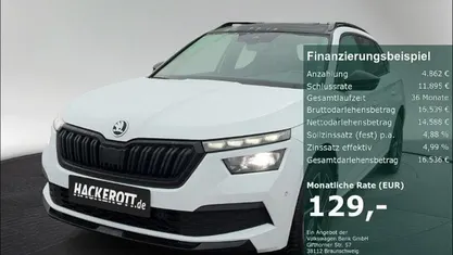 Weiß Gebraucht 2021 Skoda Kamiq Monte Carlo SUV | 19.450 € (Fairer Preis)