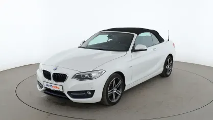 Używany BMW 218 Sport Line 150 KM (110 kW) 2016 Biały Kabriolet