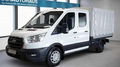 Gebraucht Ford Transit Trend 131 PS (96 kW) 2021 Weiß Limousine