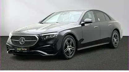 Używany Mercedes E220 AMG 197 KM (144 kW) 2025 Czarny Sedan/Limuzyna