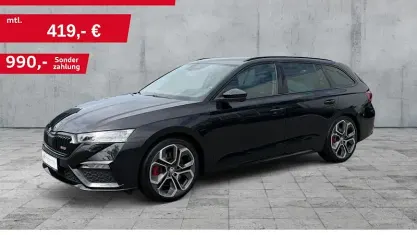 Gebraucht Skoda Octavia RS 245 PS (180 kW) 2022 Schwarz Kombi