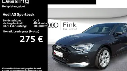Gebraucht Audi A3 Advanced Plus 150 PS (110 kW) 2025 Manhattangrau metallic Limousine