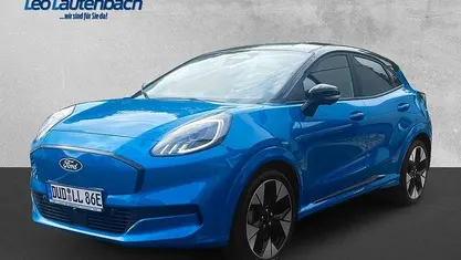 Digital aqua blue Gebraucht 2025 Ford Puma Gen-E Premium SUV | 36.700 € (Fairer Preis)