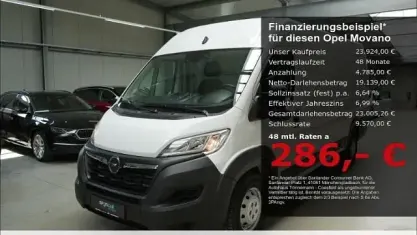 Gebraucht Opel Movano S 140 PS (102 kW) 2024 Weiß Van