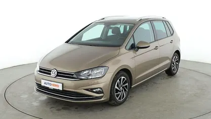 Gelb Gebraucht 2018 VW Golf Sportsvan Join Van / Kleinbus | 17.530 € (Fairer Preis)