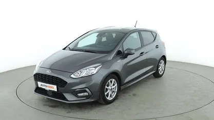 Grau Gebraucht 2017 Ford Fiesta ST-Line Limousine | 10.510 € (Fairer Preis)