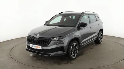 Gebraucht Skoda Karoq SportLine 190 PS (139 kW) 2024 Grau SUV