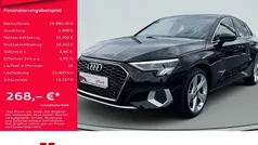 Schwarz Gebraucht 2023 Audi A3 Sportback Advanced Limousine | 28.880 € (Fairer Preis)