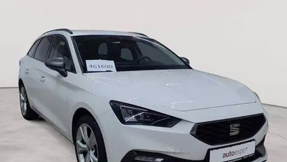 Weiß Gebraucht 2021 Seat Leon FR Kombi | 16.990 € (Guter Preis)