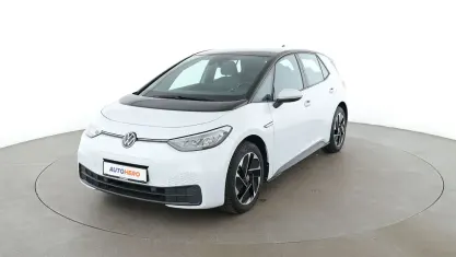 Gebraucht VW ID.3 Pure 110 kW (150 PS) 2021 Weiß Kleinwagen