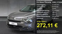 Platinum grau Gebraucht 2023 Citroën e-C4 Limousine | 21.540 € (Fairer Preis)
