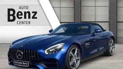 Begagnad Mercedes AMG GT AMG 476 HK (350 kW) 2018 Blå Cab