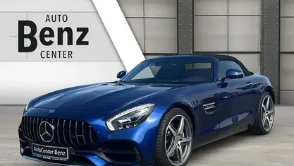 Gebraucht Mercedes AMG GT AMG 476 PS (350 kW) 2018 Blau Cabrio