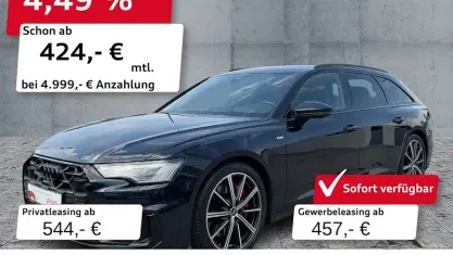 Gebraucht Audi A6 Design 367 PS (269 kW) 2025 Firmamentblau metallic Kombi