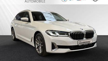 Brugt BMW 540 Luxury Line 333 HK (244 kW) 2021 Hvid Stationcar