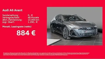 Neu Audi A6 Ambiente 367 PS (269 kW) 2026 Grau Kombi