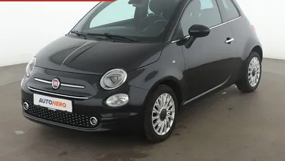 Schwarz Gebraucht 2019 Fiat 500 Lounge Limousine | 9.970 € (Fairer Preis)