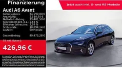Mythosschwarz metallic Gebraucht 2022 Audi A6 Ambiente Kombi | 34.590 € (Fairer Preis)