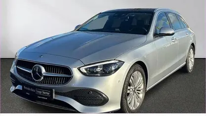 Lack hightechsilber Gebraucht 2023 Mercedes C220 Avantgarde Kombi | 36.440 € (Fairer Preis)