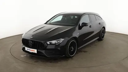 Usata Mercedes CLA200 Shooting Brake AMG line 163 CV (119 kW) 2021 Nero Station wagon