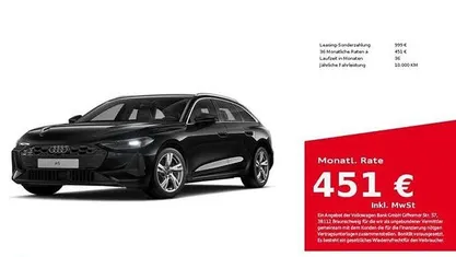 Mythosschwarz Gebraucht 2025 Audi A5 Business Kombi | 42.880 € (Guter Preis)