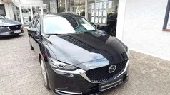 Jet black (metallic) Gebraucht 2024 Mazda 6 Exclusive-Line Kombi | 29.490 € (Guter Preis)