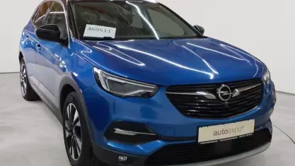 Gebraucht Opel Grandland X Ultimate 131 PS (96 kW) 2021 Topas blau metallic SUV
