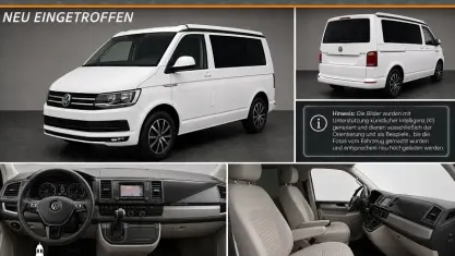Gebraucht VW California California 199 PS (146 kW) 2019 Candyweiß Van