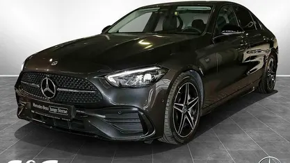 Metalliclack graphitgrau Gebraucht 2024 Mercedes C200 AMG Limousine | 41.890 € (Fairer Preis)