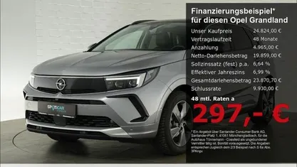 Silber Gebraucht 2024 Opel Grandland X Ultimate SUV | 24.824 € (Fairer Preis)