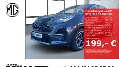 Gebraucht Kia Sportage GT 185 PS (136 kW) 2021 Pentametal metallic SUV