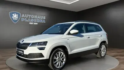 Gebraucht Skoda Karoq Clever 150 PS (110 kW) 2022 Moonweiß SUV