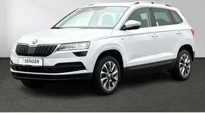 Gebraucht Skoda Karoq Ambition 150 PS (110 kW) 2022 Moon weiss perleffekt SUV