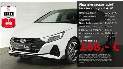 Weiß Gebraucht 2025 Hyundai i20 N Line Limousine | 22.424 € (Fairer Preis)