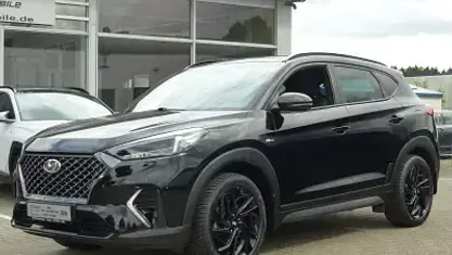 Gebraucht Hyundai Tucson N Line 177 PS (130 kW) 2021 Schwarz schwarz SUV