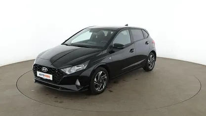 Gebraucht Hyundai i20 GO! 101 PS (74 kW) 2023 Schwarz Kleinwagen